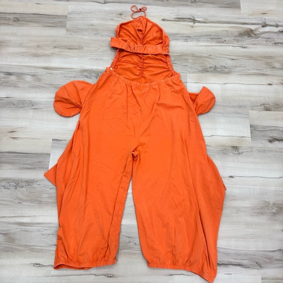 Free People Movement Hot Shot Onesie Jumpsuit Neon Orange boho Tropic Sport - Picture 2 of 10